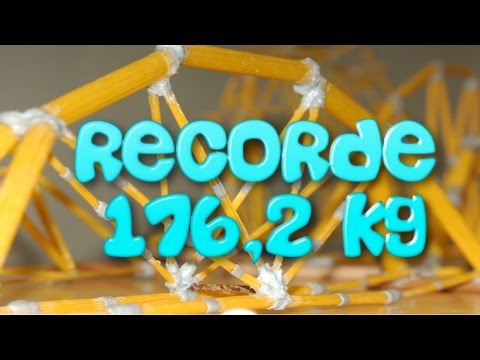 RECORDE 176,2 Kg - PONTE DE MACARRÃO | PONTE DE ESPAGUETE - Collecting Moments