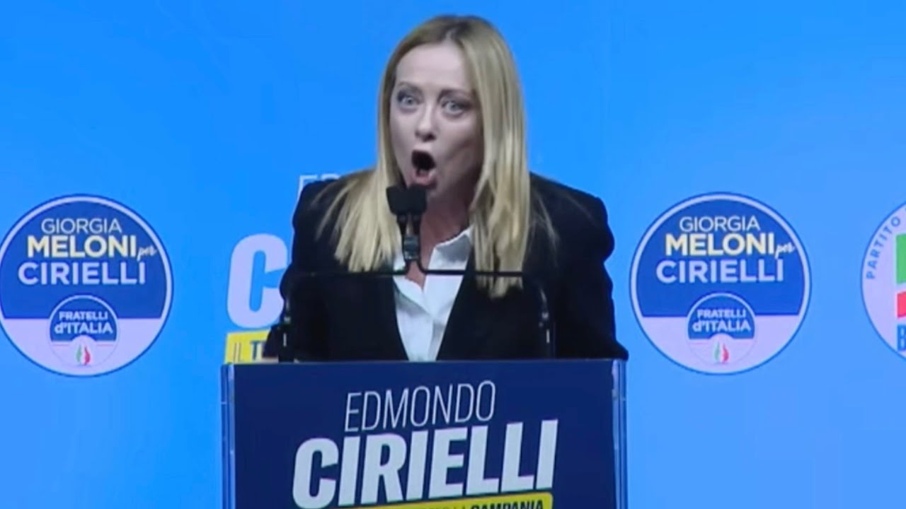 GIORGIA MELONI CONTRO DE LUCA