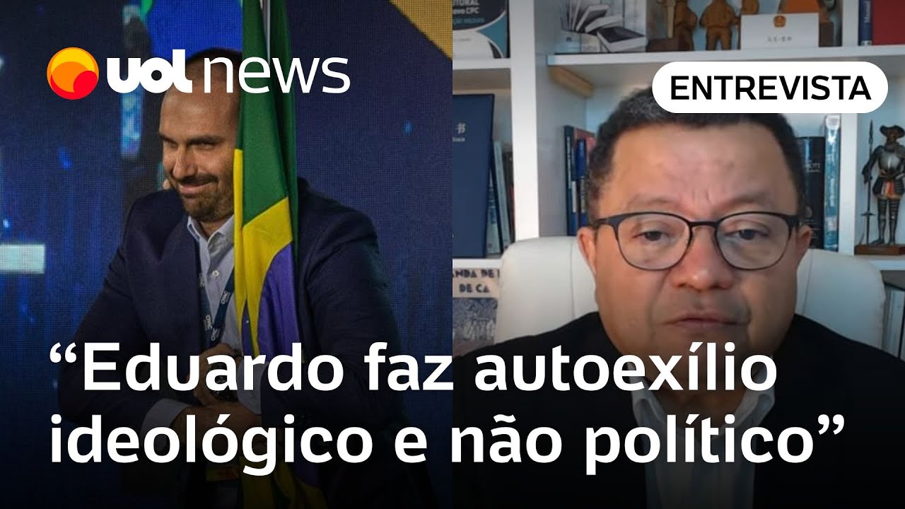 Eduardo Bolsonaro tem motivações ideológicas e não políticas, para seguir no EUA, analisa jurista