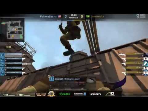 FACEIT League 2015 Stage 3 - Luminosity Gaming vs. Follow eSports (Train) - Narração PT-BR