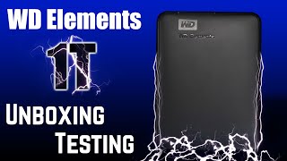 Video thumbnail for WD Elements 1TB Portable HDD USB 3.0 External Hard Drive Unboxing and Testing by AliWall