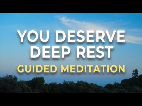 Deep Rest Meditation for Burnout | Heal Nervous System Exhaustion