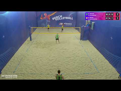 02:15 A. Bakotin / V. Avramenko - D. Kliuiev / K. Borshchenko 04.01.2023 | Winners Beach Volleyball