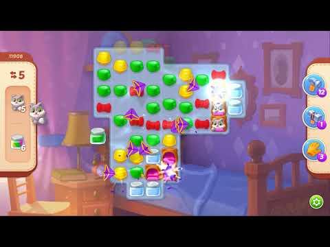 Homescapes Level 11908 No Boosters Gameplay #Bubunka