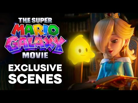 EXCLUSIVE SCENES from The Super Mario Galaxy Movie (2026)