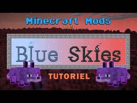 Minecraft Mod Tutorial: Blue Skies 1.19 - Explore new dimensions!