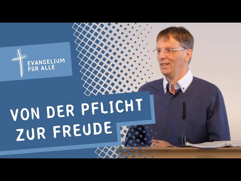 Von der Pflicht zur Freude - Markus 2, 23 - 3, 12 | Thomas Powilleit