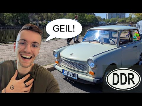 Mit diesem Auto durch Berlin??! - Mein erstes Mal Trabant fahren!