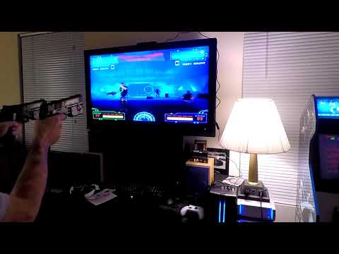 Aliens Extermination Emulated with Duel AimTraks