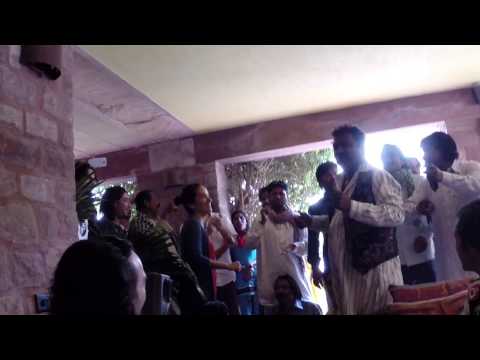 Rajasthan Gypsies sing Happy 48th Birthday to Jaco Abel in Jodhpur, India.