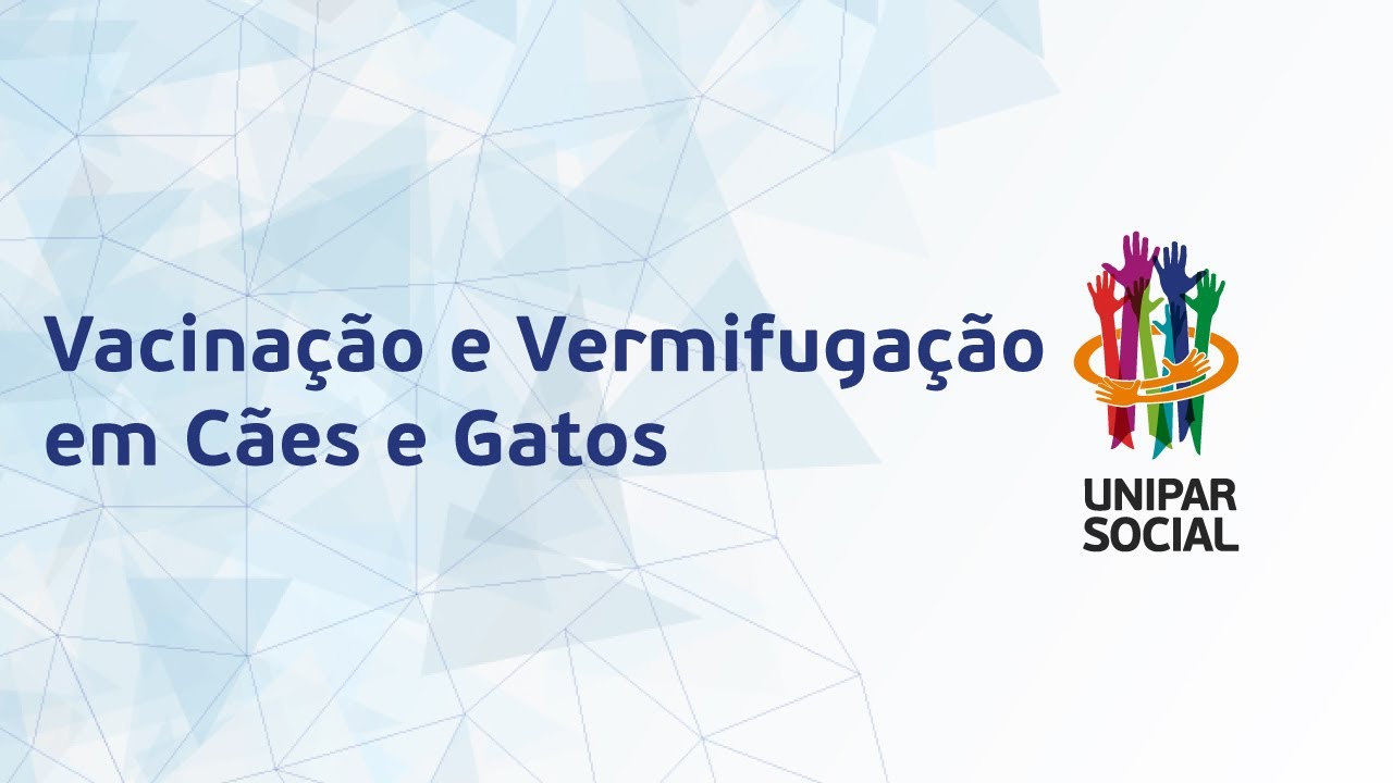 Vacinação e Vermifugação em Cães e Gatos