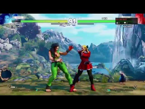 Street Fighter 5 beta stream