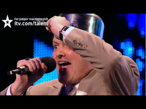 Dalek impersonator Martyn Crofts   Britain's Got Talent 2012 audition   UK version