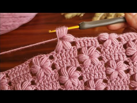 Wow! 😇 Amazing.. Easy Crochet Baby Blanket Knitting For Beginners - Çok Kolay Gösterişli Örgü Modeli