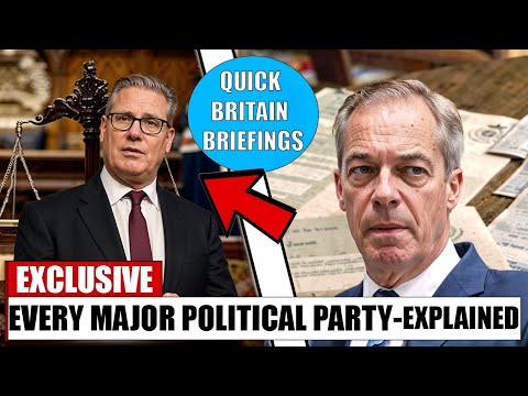 Every UK Major Political Party Explained in 9 minutes