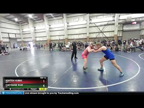 180 Lbs Semifinal - Ashten Hubbs, WY Vs Cheyenne Ruiz, UT 346c