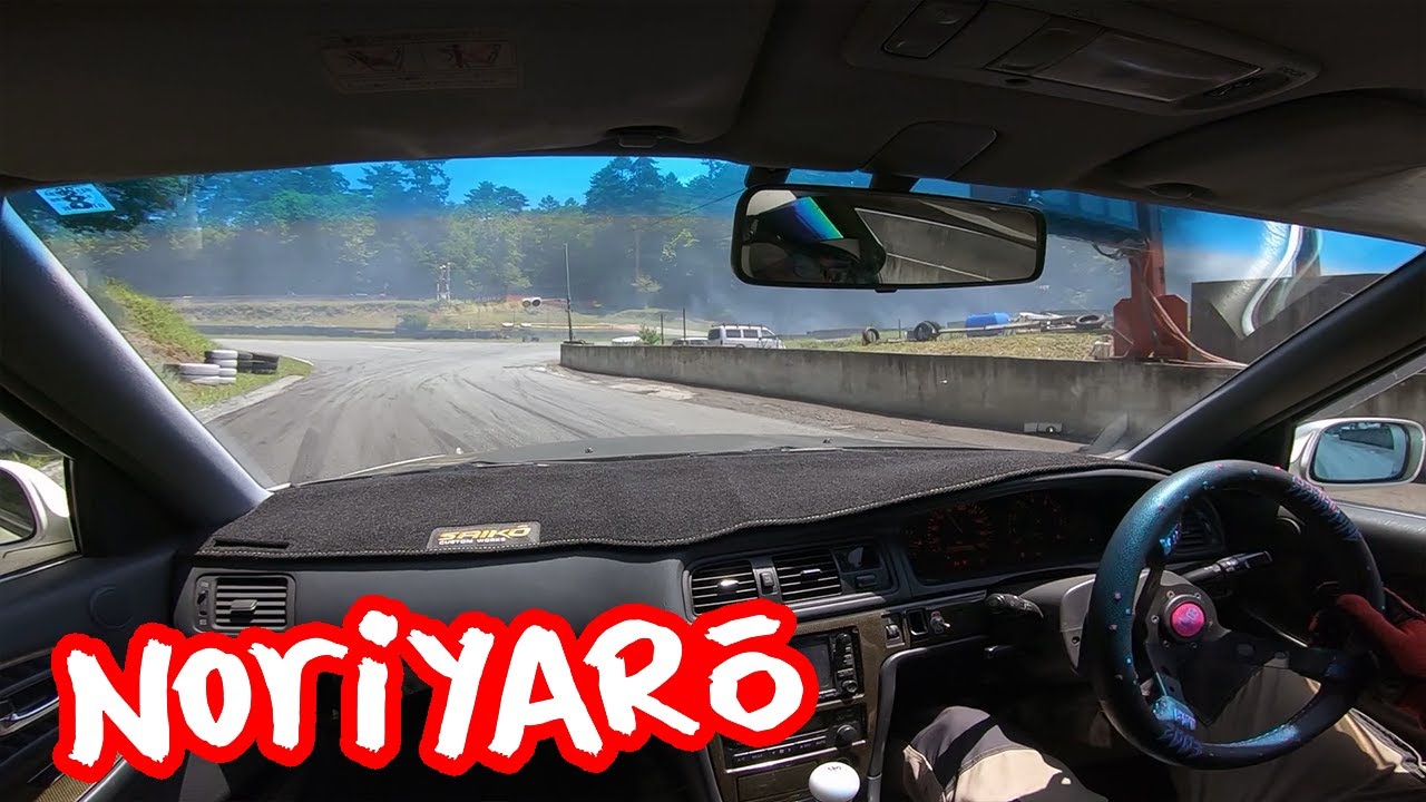 Cresta drift on-board at Sports Land Yamanashi (TURBO NOISES!)