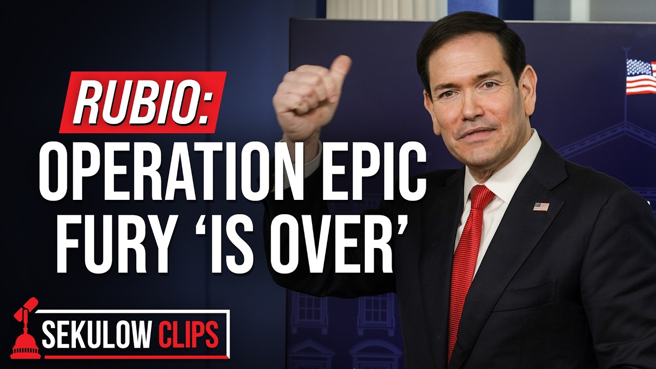 Rubio: Operation Epic Fury ‘IS OVER’