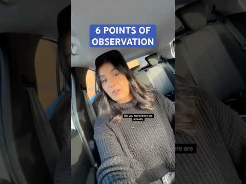 Video thumbnail: The six-point check: a continuous glance around the car before moving off