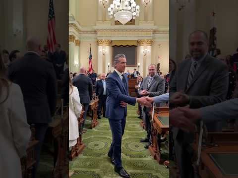 #California Governor #Newsom gives #StateOfTheState  #shorts #politics #gavinnewsom