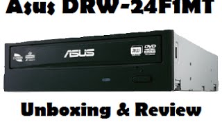 Video thumbnail for Asus DRW-24F1ST DVD-Writer / Brenner Unboxing [HD] by YunTech