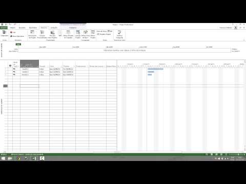 1 6 Aula Como Adicionar Tarefas Ms Project