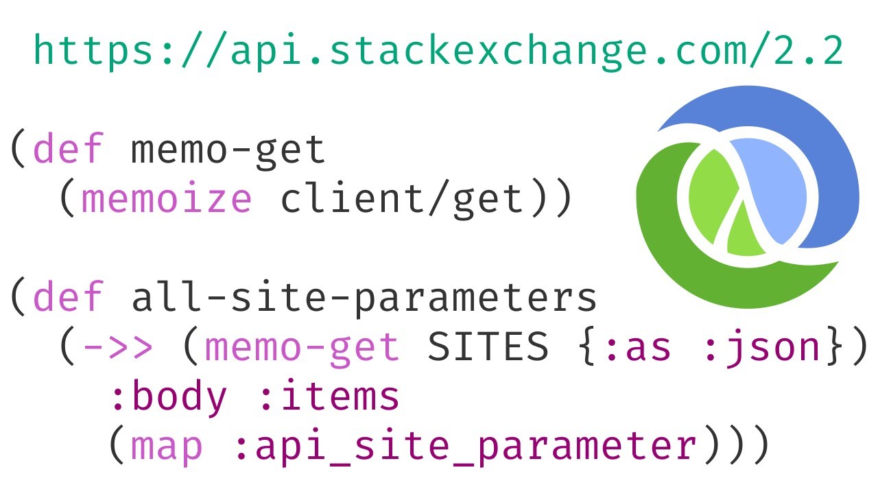 Most popular stackexchange sites (Clojure stackoverflow clj-http json memoize sort-by take pprint)