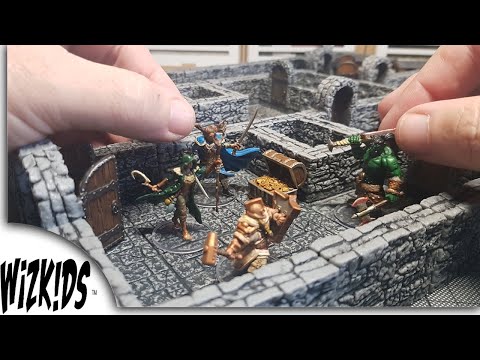 Wizkids Dungeon Floor Tiles & Cavern Set