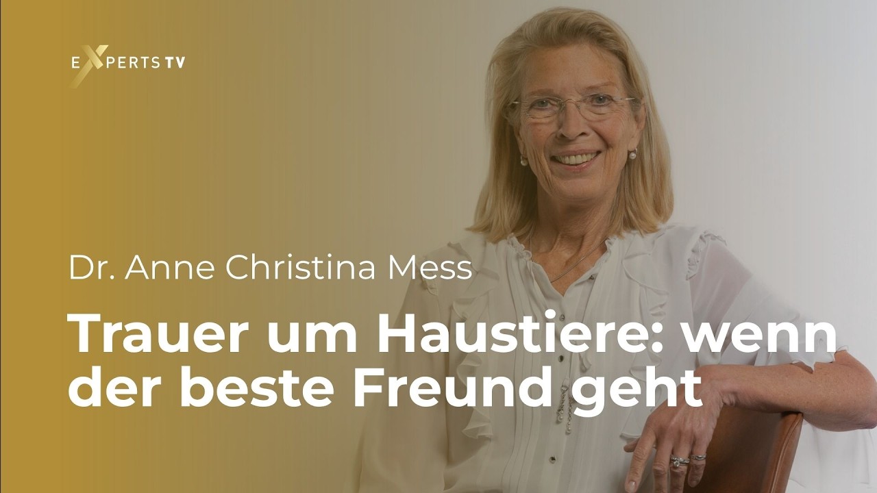 Dr. Anne-Christina Mess, Expertin für Tiertrauer | Experts TV