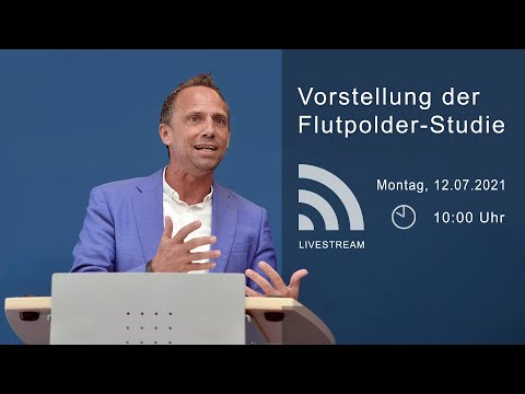 Vorstellung der Flutpolderstudie