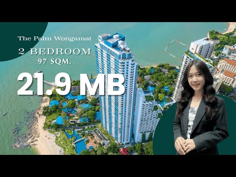 🌊 Sell The Palm Wongamat Beach| FOREIGN QUOTA | 97 sq.m. | 21.9 million baht 🏖️ - video