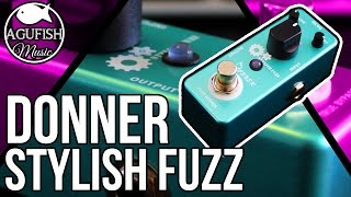 Video thumbnail for Donner Stylish Fuzz Mini-Pedal Demo | Big Fuzz Little Package!! by Agufish