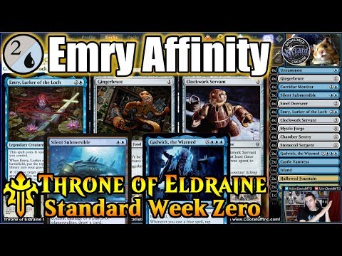 Throne of Eldraine Standard Day Zero: Emry Affinity! Early Access Sponsored Streamer Event