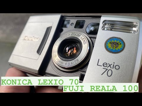 konica lexio 70 fujicolor superia reala 100