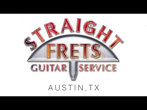 The Plek machine in Austin, Texas @ Straight Frets Guitar Service