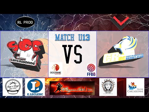 Basket ball U13 - SOC (Carcassonne) VS CRBC (Canet-en-Roussillon)