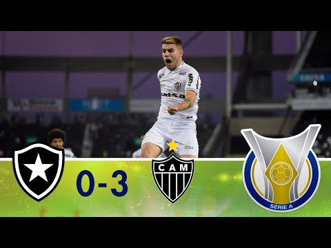Melhores Momentos - Botafogo 0 x 3 Atlético-MG - Campeonato Brasileiro (19/08/2018)