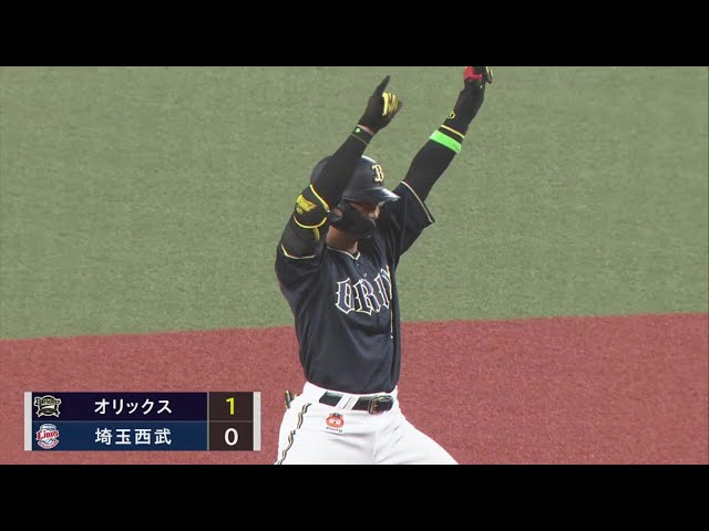 【6回表】遂に均衡を破る!! バファローズ・宗佑磨 先制タイムリー2ベースヒット!! 2022年3月25日 埼玉西武ライオンズ 対 オリックス・バファローズ