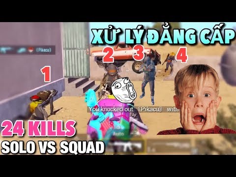 Kĩ năng 1vs4 cận chiếnXử lý tình huống khi bị công nhà PUBG Mobile