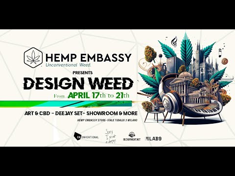 Gianluca Pegoiani @ Design Weed 2024 - Hemp Embassy