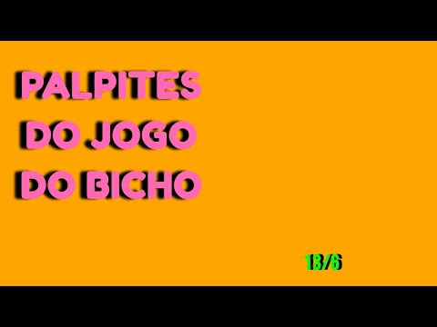 PALPITE DO DIA 13/06/2026 PARA TODAS AS LOTERIAS