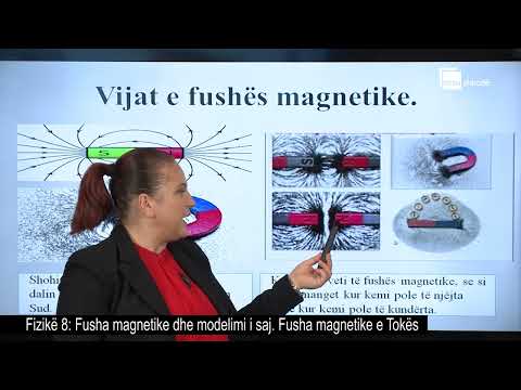 Fusha magnetike dhe modelimi i saj. Fusha magnetike e Tokës  | Fizikë 8