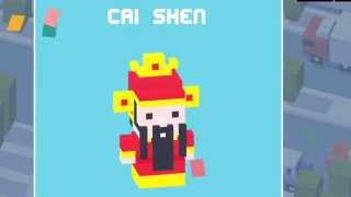 How To Get Cai Shen Mystery Character In Crossy Road!