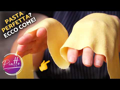 Pasta all'Uovo Fatta in Casa👇 LA REGOLA d’ORO  per la tua PASTA FRESCA PERFETTA!