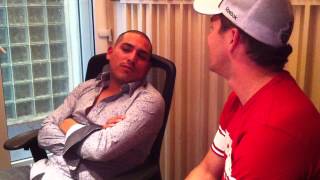 Espinoza Paz con Arturo Macias