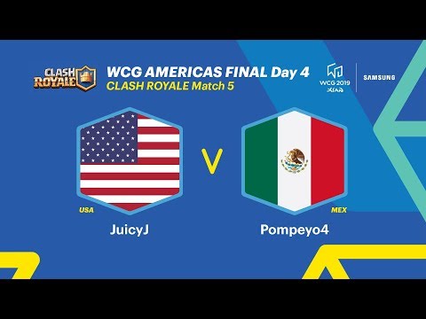 WCG 2019 Xi’an, Americas Final – Clash Royale, 5R, USA vs Mexico (ENG)