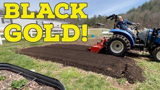 We Left a Tarp on the Garden for a YEAR. (Look at the Soil!)
