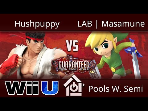 Guaranteed: GA Arcadian - Hushpuppy (Ryu) vs LAB | Masamune (Toon Link) - Smash 4 Pools W. Semi