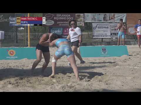 Round 1 Women's BW - 60 kg: C. FAMA TRISTAO (BRA) v. G. FILIP (ROU)