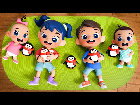 🐧 On Küçük Penguen | Ozi ve Suzi ile Eğlenceli Çocuk Şarkıları!